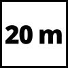 Магнитная лента Einhell 20м для FREELEXO CAM, ограничение по зонам, 4x5м
