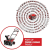 Einhell Professional Akku-Schneefräse GP-ST Li E BL-Solo, Kraftvoll & Kabellos