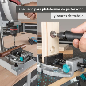 Abrazadera de sujeción Wolfcraft para piezas de trabajo