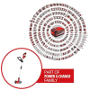 Einhell GC CC 18 Li Solo Cordless Joint Cleaner Power X Change, 18V, lightweight design