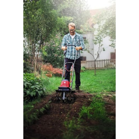 Электрическая мотокультиватор Einhell GC-RT 1440 M 1400W, ширина 40 см, глубина 20 см 
