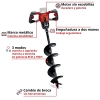 Einhell GP-EA 18/150 Li BL Cordless Earth Auger, Ø150mm, Brushless Motor