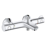 Термостатический смеситель для ванной GROHE Grohtherm 800, хром, с ограничителем температуры 38°C