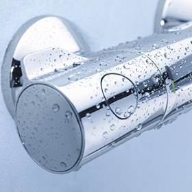 Термостатический смеситель для ванной GROHE Grohtherm 800, хром, с ограничителем температуры 38°C