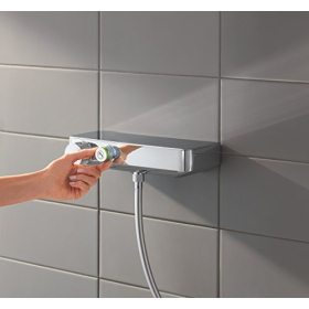 Душевая система GROHE SmartControl с интуитивным управлением подачей воды