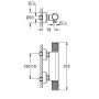 Grohe 34776000 Duschthermostat, Silber