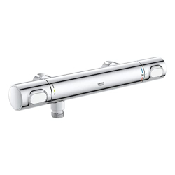 Термостатичний змішувач для душу GROHE Precision Flow для настінного монтажу, хром