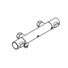 GROHE Precision Flow thermostatic shower mixer for wall mounting, chrome