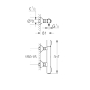 GROHE Precision Flow Duscharmatur Thermostat Chrom 34840000