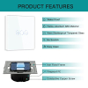 BSEED Dimmer Wall Switch, Balanced Glass Panel, Works with Dimmable LED Lights