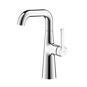 Wash basin mixer BRAVAT Chicago 3555192 – Medium chrome-plated