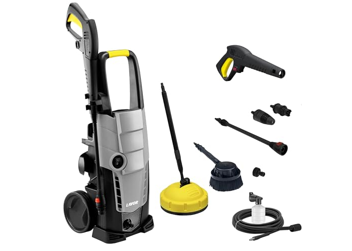 Hidrolimpiadora Lavor Galaxy 150 GL – 150 bar, 450 l/h, con cepillo giratorio Hidrolimpiadora Lavor Galaxy 150 GL – 150 bar, 450 l/h, con cepillo giratorio