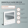 Bticino 3000 Linea - 2-wire video door intercom, monitor CLASSE300X13E