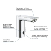 Змішувач для раковини Grohe Bau Cosmopolitan з електроприводом, хром