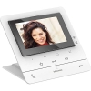 Bticino 364613 - Intercomunicador - 1 pulsador exterior con timbre y cámara + 1 pantalla color blanca de 5" para interior con función manos libres