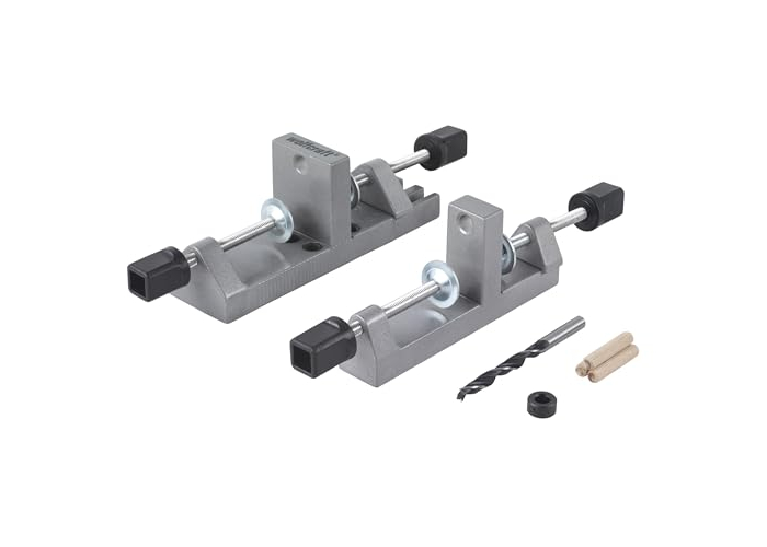 wolfcraft universal dowel set for precise wood joints with drill and stop wolfcraft universal dowel set for precise wood joints with drill and stop