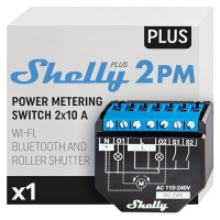 Shelly Plus 2PM WLAN Rollladenschalter mit Verbrauchsmessung