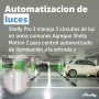 Shelly Pro 3 | Interruptor inteligente de relé con contactos secos | 3 canales - 48A | WLAN, LAN y Bluetooth | Montaje en carril DIN | Compatible con Alexa y Google Home | Aplicación para iOS y Android