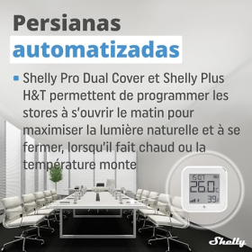 Shelly Pro Dual Cover PM, Rollladenschalter, WLAN/LAN/Bluetooth, 2-Kanal, DIN