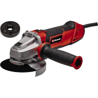 Einhell TE-AG 125/1010 CE Q, угловая шлифовальная машина Ø125 мм, 1010 Вт, быстросъемное крепление, без отрезного диска