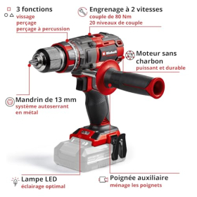 Einhell TP-CD 18/80 BL – Cordless impact drill solo