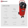Компрессор Einhell 1500 Вт, бак 50 л, 10 бар, с редуктором давления