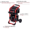 Бесшумный компрессор Einhell, безмасляный, тихий, резервуар 24 л, высокая мощность всасывания