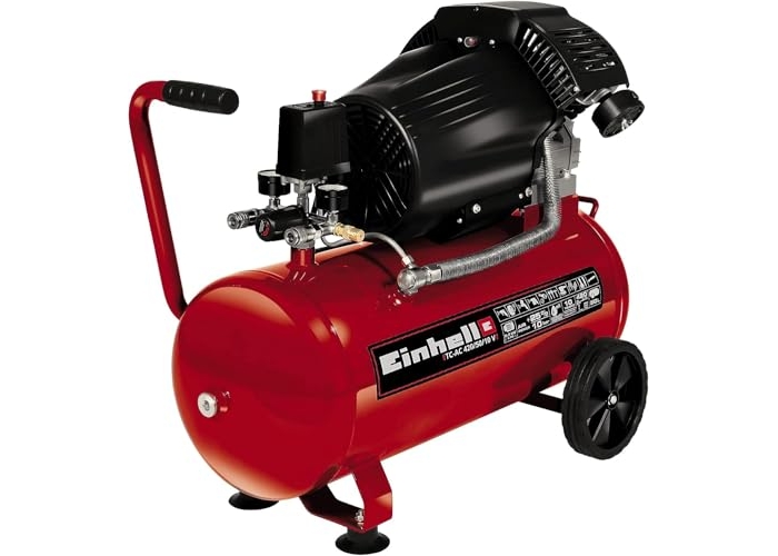 Компрессор Einhell TC-AC 420/50/10 В (2200 Вт, 2850 об/мин, макс. 10 бар, ресивер 50 литров) Компрессор Einhell TC-AC 420/50/10 В (2200 Вт, 2850 об/мин, макс. 10 бар, ресивер 50 литров)