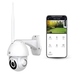 Garza Smart – 360° Outdoor Camera WiFi, 1080P HD, Night Vision