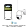 Garza Smart – 360° Außenkamera WiFi, 1080P HD, Nachtsicht