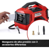 Гибридный компрессор Einhell Pressito 18V PXC, комплект из 3 предметов, без аккумулятора и зарядного устройства