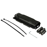 Prensaestopas de gel GTQ 6, IP68, 70 mm, para conexiones y derivaciones