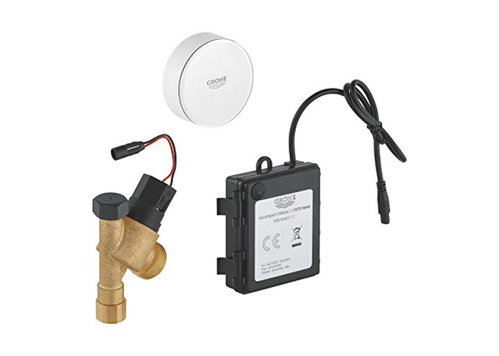 Válvula de cierre inalámbrica GROHE Switch para lavavajillas con mando a distancia, cromada. Válvula de cierre inalámbrica GROHE Switch para lavavajillas con mando a distancia, cromada.