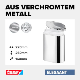 Tesa Elegant Cosmetic Basket for Bathroom