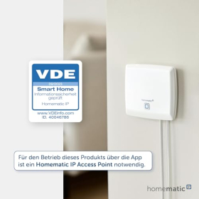 Homematic IP HmIP-BWTH: Termostato inalámbrico inteligente para un clima agradable