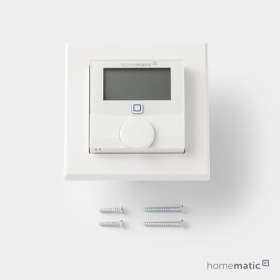 Homematic IP HmIP-BWTH: Termostato inalámbrico inteligente para un clima agradable