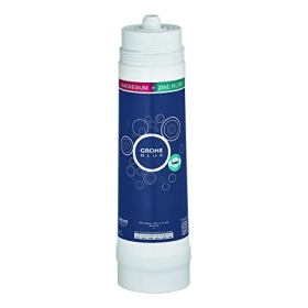 GROHE Blue - Magnesium + Zinkfilter (für GROHE Blue und Red Filtersystem, 400 l Fassungsvermögen, entfernt Kalk und Schwermetalle)