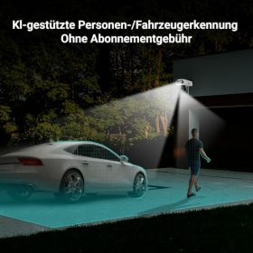 EZVIZ C90 Двоканальна 4-мегапіксельна Wi-Fi камера відеоспостереження – подвійний об'єктив, огляд 360°, нічне бачення, виявлення на базі штучного інтелекту