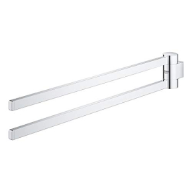 GROHE Selection Swivel Towel Rail, Chrome
