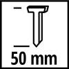 Гвозди Einhell 50 мм набор 3000 шт. для пневматических степлеров