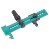 Cuchillo redondo Wolfcraft 4151000 de plástico para papel, lámina y cuero Ø 23 cm