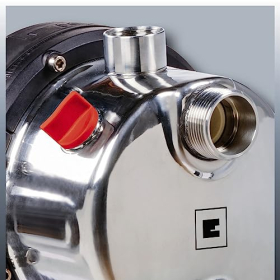 Насосная станция Einhell GC-WW, из нержавеющей стали, с манометром, пресостатом и баком 20 л
