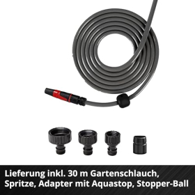 Катушка для шланга Einhell GE-HR 18/30-1 Li-Solo, вращающаяся на 180°, настенного монтажа
