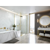 AddStoris wall-mounted soap dispenser by hansgrohe, polished gold finish