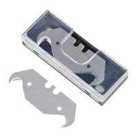 wolfcraft Hakenklingen 5 Stück 51 mm für Cuttermesser