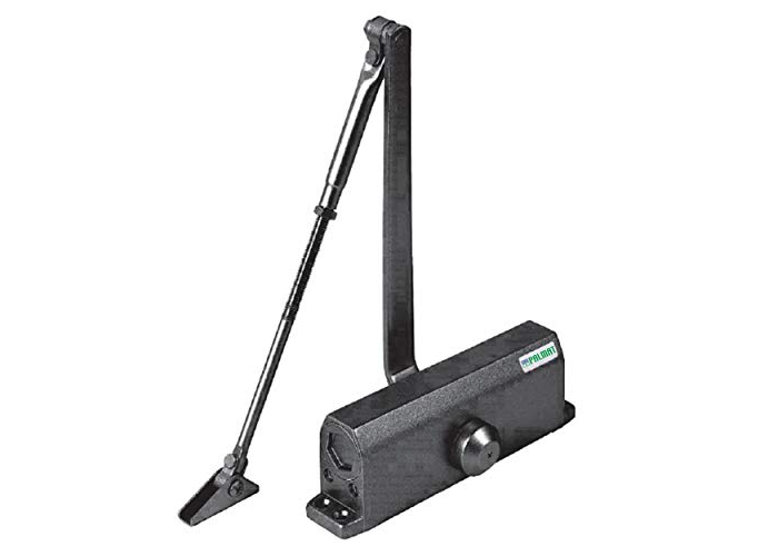 PALMAT Hydraulic Door Closer Automatically Adjustable Black PALMAT Hydraulic Door Closer Automatically Adjustable Black