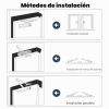 PALMAT Hydraulic Door Closer Automatically Adjustable Black