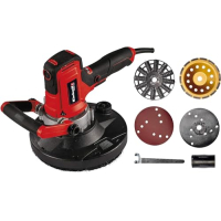 Шліфувальна машина для стін та бетону Einhell TE-DW 180, 1300 Вт, 180 мм, 6 рівнів шліфування, включаючи алмазний чашечний круг