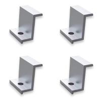 NELI juego de 4 clips para fijación de módulos solares