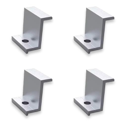 NELI set of 4 clips for attaching solar modules